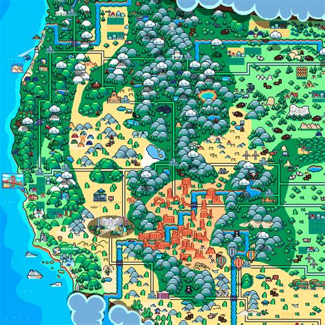 Pixel Art Map