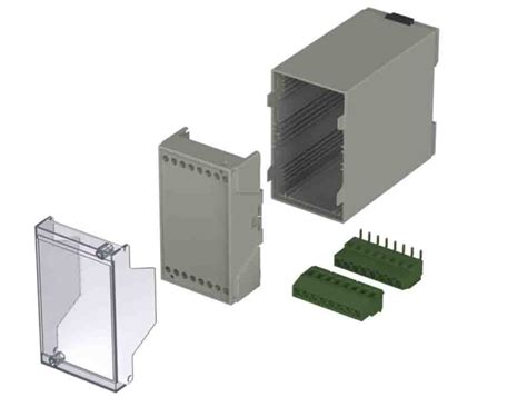 65004510.HMT1 CN 45 AK Bopla | Bopla DIN Rail Enclosure Type CombiNorm ...