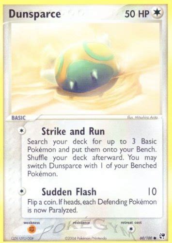 Buy Pokemon - Dunsparce (60) - EX Sandstorm - Reverse Holo Online at ...