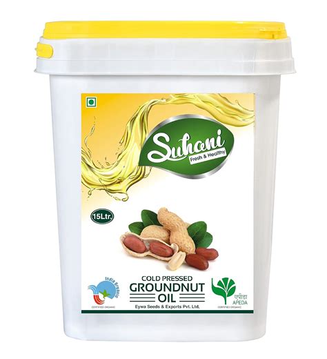 Eywa Seeds & Exports Pvt Ltd Organic Wooden Pressed Peanut/Groundnut ...