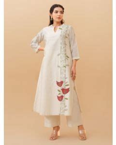 Buy Designer Hand Block Printed Kurtas for Women | The Loom