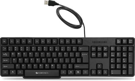 ZEBRONICS Zeb-K20 Wired USB Desktop Keyboard - ZEBRONICS : Flipkart.com