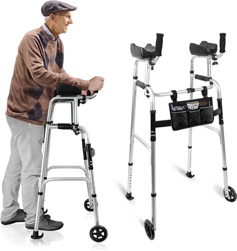 Amazon.com: Vive Sit to Stand Walker - Rolling Stand Assist Walker with ...
