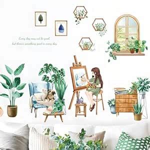 JAAMSO ROYALS Green Sci-Fi Royal Star Wars Character Wall Stickers for ...