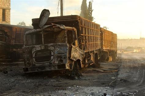 UN Suspends Syria Aid Convoys After Hit - The Wire
