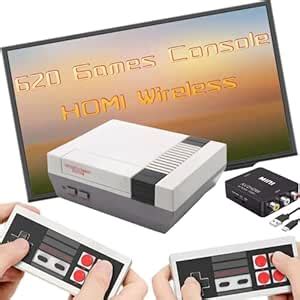 Buy Retro Game Console with 600 Video Games, Classic Mini Game System ...