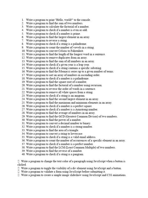 Image result for Introduction to JavaScript Questions