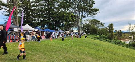 Mid Winter Holiday Market, Morgo Street Reserve, Urunga, NSW, Australia ...