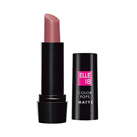 Buy Elle 18 Color Pops Matte Lip Color, Mauve Dat, 4.3 g Online at Low ...