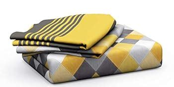 Huesland by Ahmedabad Cotton 144 TC Cotton Single Bedsheet with 1 ...