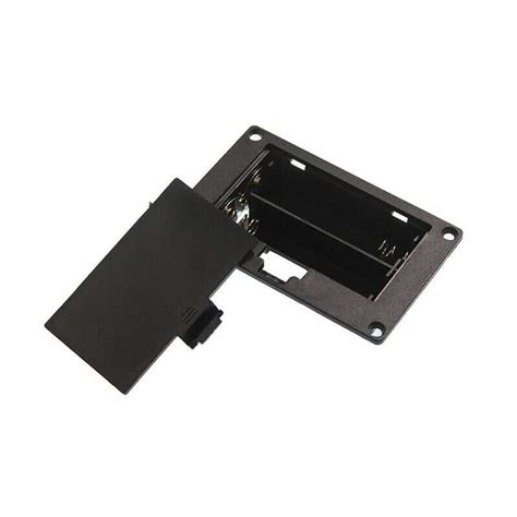 Dual 2xAA Panel Type Battery Holder with Cover Motorobit - Motorobit.com