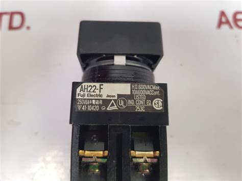 Fuji Electric Ah22-f Command Switch Push Button – Aeliya Marine Tech