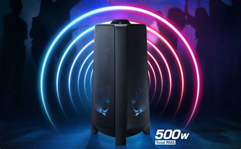 Samsung 500 W {MX-T50/XL} Sound Tower High Power Audio, Floor Standing ...