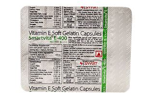 Smartvita E 400 IU | Order Smartvita E 400 IU Capsule Online at Truemeds