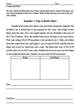 Image result for Problem Solving Comparing Rates Activities