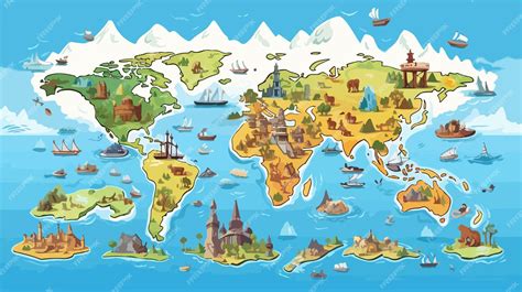 World Map Cartoon 的图像结果