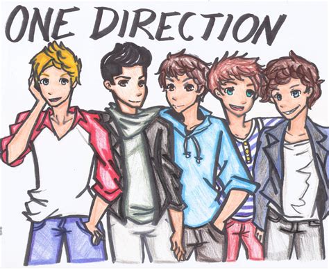 Image result for One Direction Cartoon Characters