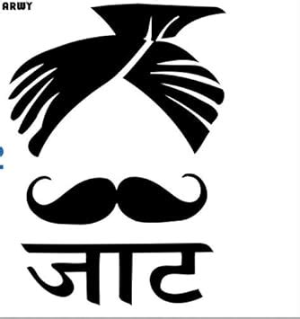 ARWY car Stickers Exterior Jaat Car Sticker,Car Bumper,Hood,Glass ...