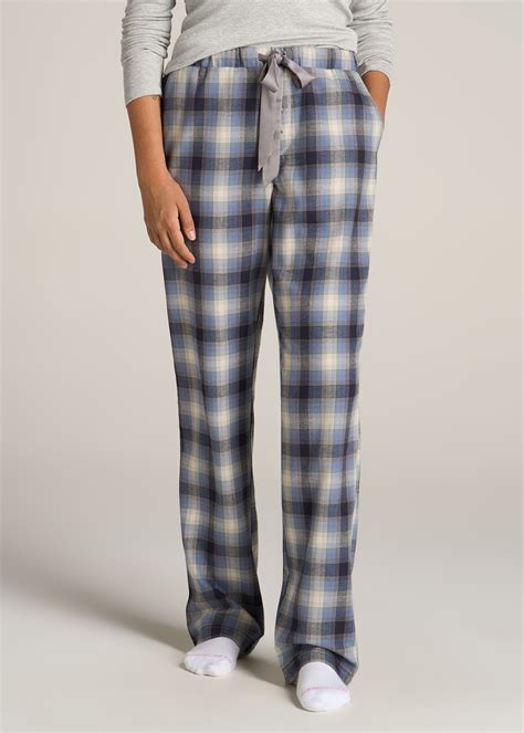 Open-Bottom Flannel Women's Tall Pajama Pants | American Tall