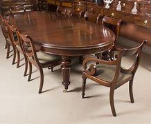 Image result for Oval Mahogany Dining Table