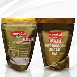 MANSHANTI CHAIBAR Marathi – Premium Indian Tea Blend, 5 Assorted ...