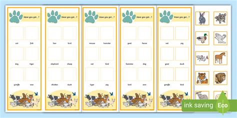 ESL 'Have you got...?' Animals Game (teacher made) - Twinkl