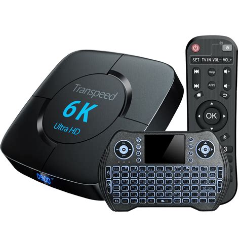 Buy Android 12 TV Box WiFi 6 Dual-WiFi 2.4G 5G 4GB RAM 64GB ROM TV Box ...