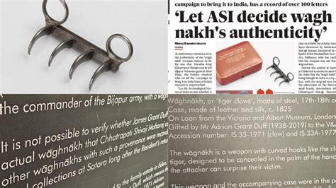 Maharashtra: After Claiming Shivaji's 'Waghnakh' Is Genuine, Govt ...