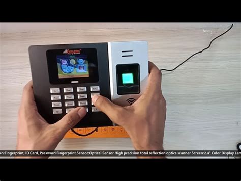 Biometric Attendance System - Biomatrix Team Office Z500V2 W (WiFi ...