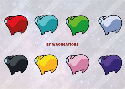 Among Us Butt Wiggle Emote Black - Etsy