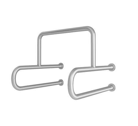 Buy U shaped Disabled Grab Bar for Toilet by Dolphy