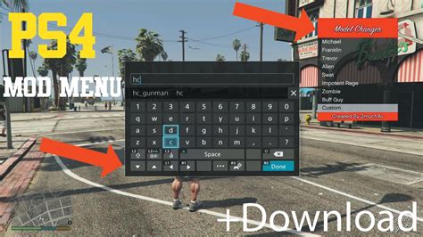 Image result for PS4 GTA 5 Mod Menu Download