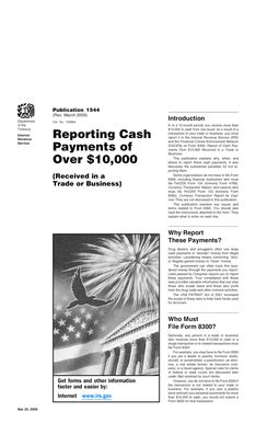 IRS Publication 1544 2009-2026 - Fill and Sign Printable Template Online