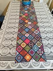 Buy Alina Decor Polyester Canvas Digital Printed Table Runner for ...