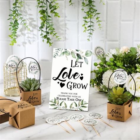 Let love grow wedding favours 60 photos - Astyledwedding.com