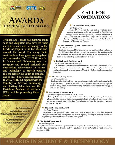 Science Awards for Technology 的图像结果