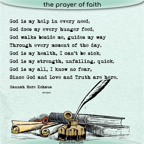 Prayer: The Prayer of Faith - Prayables