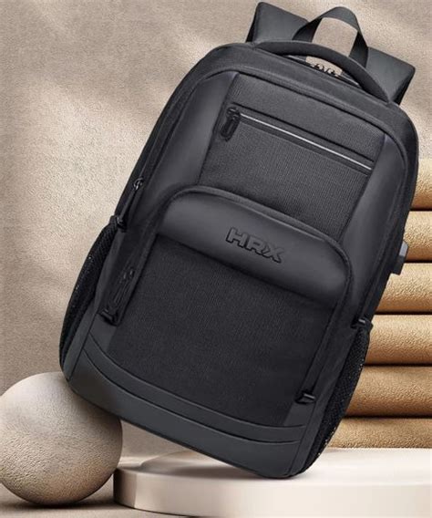 HRX by Hrithik Roshan Pro Unisex Travel 40 L Laptop Backpack Black ...
