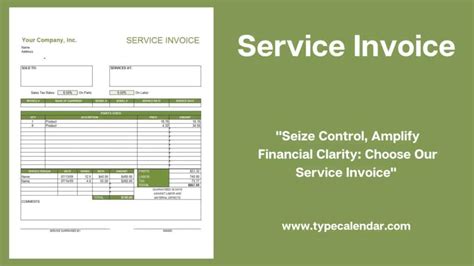 Image result for Service Invoice Examples