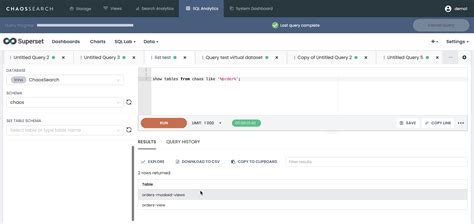 How to Show All Tables in SQL 的图像结果