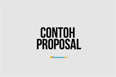 contoh proposal kegiatan wisata warga