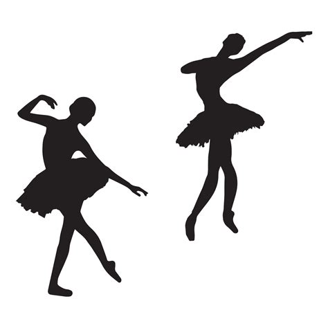 Ballet dancer silhouette 7246473 Vector Art at Vecteezy
