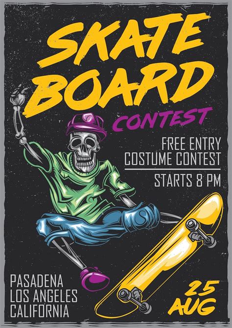 Skate concert poster Images - Free Download on Freepik