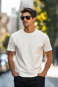 Veirdo Solid Men Round Neck White T-Shirt - Buy Veirdo Solid Men Round ...