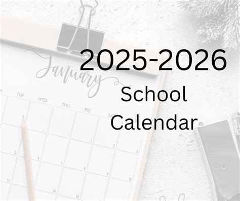 2025-2026 School Calendar | Owsley County School District