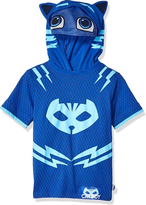 PJ Masks Boys' Gekko and Catboy Costume Hoodie India | Ubuy