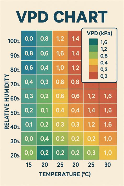 VPD Chart Guide: Master Indoor Growing with Vapor Pressure Charts