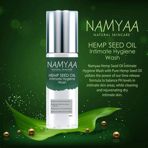 Buy NAMYAA SENSITIVE INTIMATE HYGIENE WASH WITH HEMP OIL & GREEN TEA ...