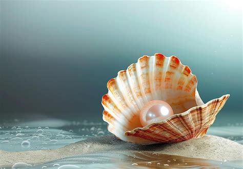 Image result for Beach Background Pearly Shell