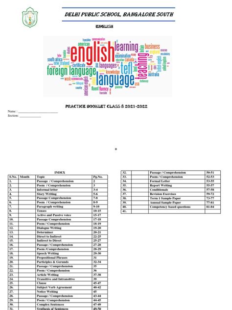 Image result for English Class 8 PDF